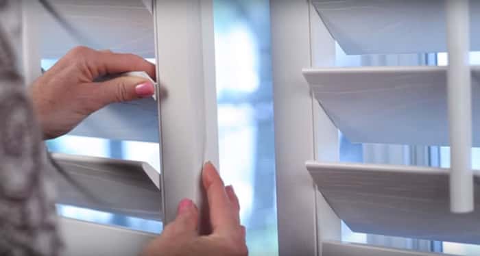 Polywood shutters take energy efficiency one step further than solid louvers by adding weather stripping. interior shutters in Cleveland with weatherstripping